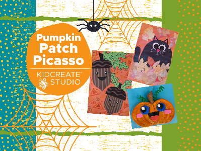 Kidcreate Studio - San Antonio. Pumpkin Patch Picasso Weekly Class (18 Months-6 Years)